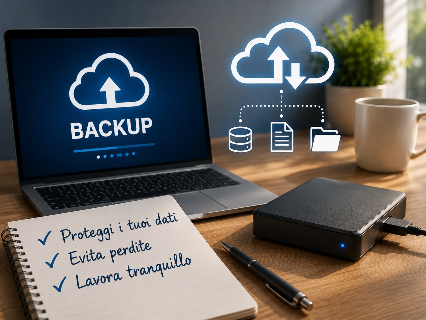 Backup e protezione dei dati del software gestionale