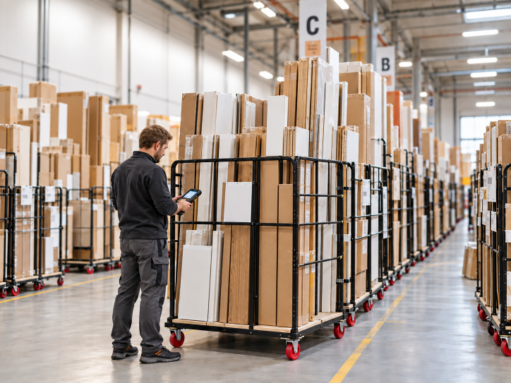 Mobilia - gestione magazzino logistica carrelli